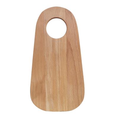 China Hot Sale Wholesale Price Kitchenware Sustainable Natural Handcrafted Wooden Chopper For Fruit Vegetables Meat for sale