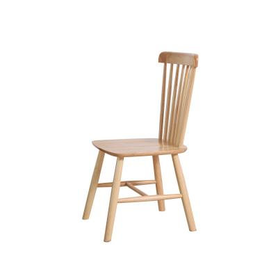 China Best Price Oak Modern Simple Solid Wood Walnut Restaurant Rustic Dining Chair for sale