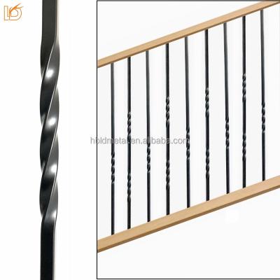 China Modern Wholesale Indoor Black Decorative Square Staircase 1/2