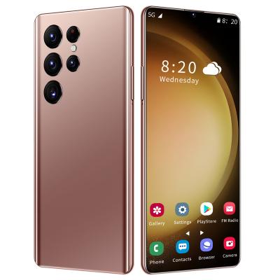 China Dual SIM Card High Quality S23 Ultra  Unlocked Mobile 4G Smartphone 2GB+16GB RAM and ROM with 6.53 inch Big Drop Screen Cheap Price Telephone for sale