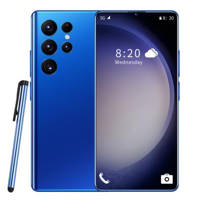 China Dual SIM Card New High Quality Mobile Phone S23 Ultra 6.8 Inch 16gb+1tb 3g 4g 5g Smartphones With Stylus 5 Cameras Face Id Unlocked Cellphones for sale