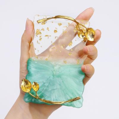 China Wholesale Luxury Slip Resin Stone Gel Flexible Non Nail Art Nail Tips Palette Nail Polish Color Screen Holder for sale