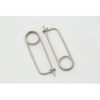 China Factory Made Coil Wire Spring Clip, Safety Pin Lock Spring for sale