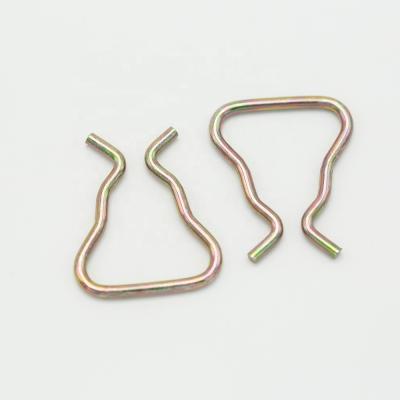 China Apartment ; Leaf ; Steel Plate Clothespin Spring Staples Wire Spring Clip Button for sale