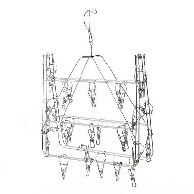 China Other good quality stainless steel hangers with clips for sale