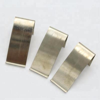 China Apartment ; Leaf ; Professional Flat Steel Wire Sheet Metal Spring Clips for sale