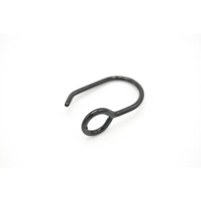 China High Quality Stainless Steel Corrugated Round Snap Hook Spring , Circle Hook With Spring for sale