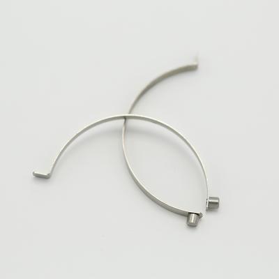 China Apartment ; Leaf ; Flat Metal Precision Paper Spring Clip for sale