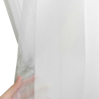 China Factory wholesale environmental friendly gauze bedroom living for French window door with curtain dreamy fabric dreamy fabric for sale