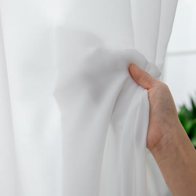 China Blackout Vandy Home Factory Supply Ready To Ship Hot Selling Window Cloth Tulle Curtains Pleated Fabric Shade Blinds for sale