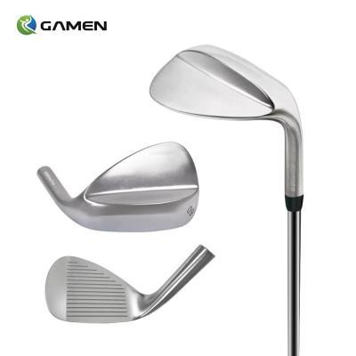 China GAMEN Stainless Steel Wedges Golf Club 60 Wedge Heads / Golf Clubs Right Type 50,54,58 Raw Forged 64 Degree Custom Square Forged Golf Wedge for sale