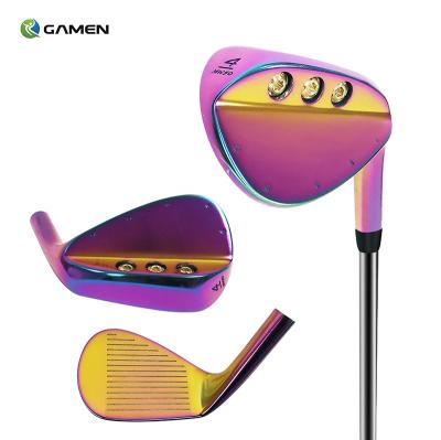 China Colorful Stainless Steel GAMEN Golf Sand Wedges Left and Right Handed 48 70 Mens Ladies Shaft Sand Wedge for sale