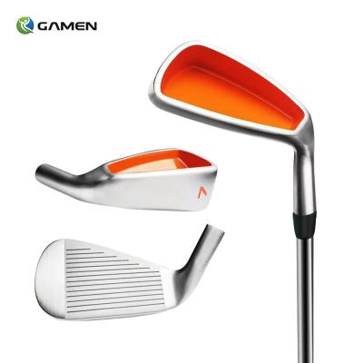 China Stainless Steel GAMEN Manufacturer Personalized Design Casting Iron Golf Clubs Golf Irons Set for sale