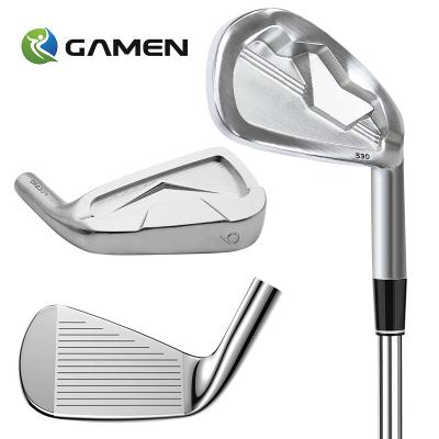 China Golf Event GAMEN Golf Iron Head Club OEM Women Men Model Custom Shafts Forged Golf Set Iron Head Clubs Only For Setting Golf Iron for sale