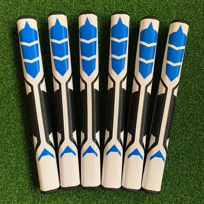 China Golf Sports Leather Gamen Golf Putter Grip Pure Handmade Club Grips PU Putter Golf Grip for sale