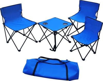 China AMOYCN Luxury Outdoor Combination Travel Camping Picnic Beach BBQ Folding Table and Chair Home Set for sale