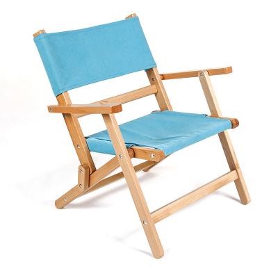 China AMOYCN Factory Direct Sales Modern Solid Wooden Outdoor Folding Swinging Kermit Chair Canvas Parts Self-Motor Camping for sale