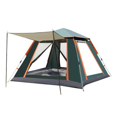 China New AMOYCN Diamond Ground Nail Hexagonal Thickened Automatic Super Lightweight Equipment Top Roof For Full Automatic Tents Camping Outdoor Waterproof for sale