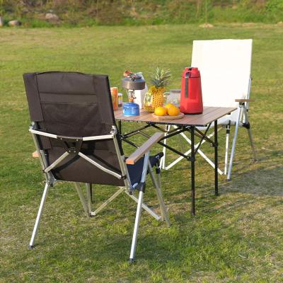 China AMOYCN Spot Camping Folding Chairs Office Easy-Carry Lunch Break Chairs Adjustable Aluminum Outdoor Dachuan Fishing Chair for sale