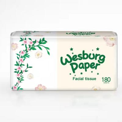 China Facial Natural Box Tissue 100% Wood Pulp Tiusse Paper For Wholesale for sale