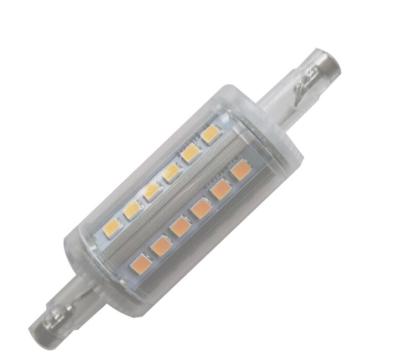 China LED R7S 4W 78mm New Slim Ceramic or plastic clear body High Lumen for sale