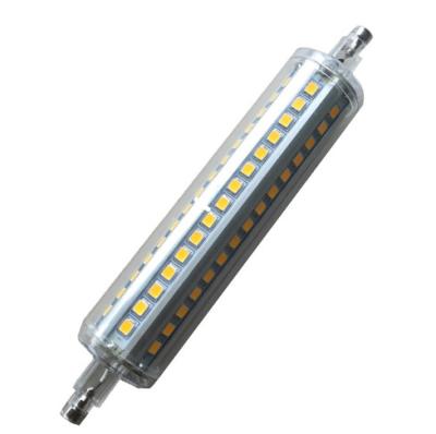 China LED R7S 12W 135MM 360degree New Slim Ceramic or plastic clear body High Lumen for sale