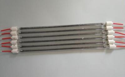 China Carbon fiber infrared heater 380v 500w 600w  infrared lamp quartz heating tube for sale