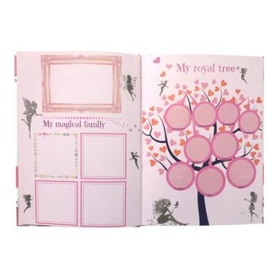 China Eco-Friendly Hot Sales Wholesale Cheap Price Eco-Friendly Sewn Compulsory First Grade Baby Memory-Book And Baby Diary for sale