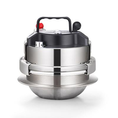 China Sustainable Multifunctional Travel Mini Rice Cooker Pressure Stainless Steel 2021 for sale