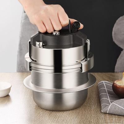 China Amazon 304 Viable Mini Rice Pot Easy Carrie Portable Pressure Cooker for sale