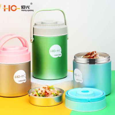 China Custom Made Microwavable Bento Lunch Box Stainless Steel Premium Quality Tiffin Boxes Leakproof Insulated Lunch Box for sale