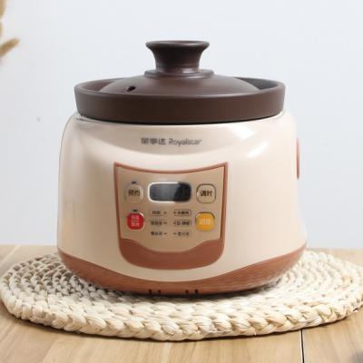 China Automatic Cooking Hg Round Electric Stew Jug Shape Ceramic Pot Slow Cooker Electric Pressure Cookers for sale