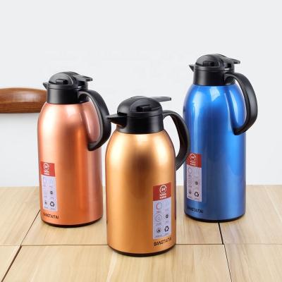 China Viable Wholesale Price Insulated 304 Stainless Steel Water Kettle Double Vacuum Wall Water Jug Amazon for sale