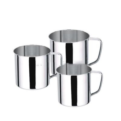 China Sustainable Newest Design High Quality Stainless Steel Metal Beer Mug for sale