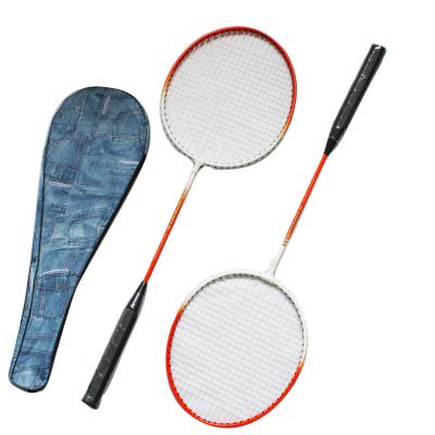 China Playing Carbon Fiber Badminton Racket Primary And Intermediate Healthy Aluminum Adult Training Badminton Racket Suit Sporting Goods Ultralight for sale