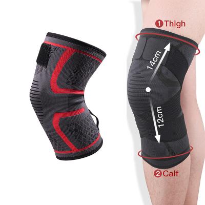 China Outdoor sports knee pads new pressurized tape knit outdoor knee mountaineering knee pads running sports knee pads fitness for sale