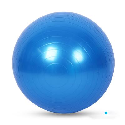 China Anti-shatter and durable hot sale OEM material professional exercise ball for home gym, 55cm yoga ball and ball pump for fitness for sale