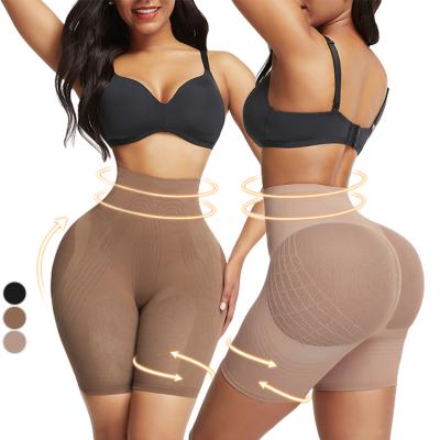 China 2021 Fashion Design Waist Tummy Control Butt Lifter Body Shaper Breathable Women High Shorts Seamless Shapewear for sale