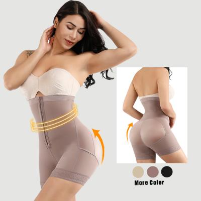 China Antibacterial Bodysuit Shapewear Slimming Waist Mask Booty Panties Women Nylon Jumpsuit for sale