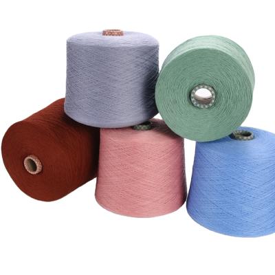 China Recycled Heavy Cash 2/50NM 72%ECOVERO Viscose (FSC) 28%PBT Twist Covering Yarn for sale