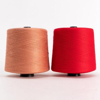 China 2/44NM Cone Knitting Yarn Anti-Static For Summer Spring And 60%BCI Machine Cotton 40%Recycled Polyester Yarns for sale