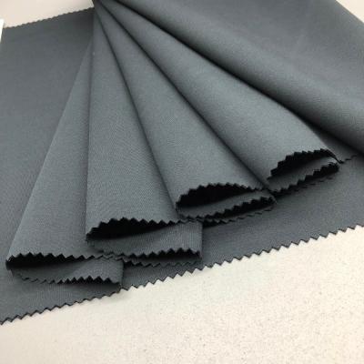 China Wholesale high quality gray 12%spandex 270gsm 280gsm 160cm stretch 88% polyester textile knit scuba clothes yoga wear cycling fabrics for sale