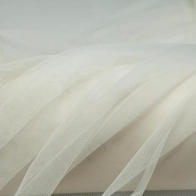 China Solid Color Polyester Anti-Static Pure Mesh Fabric For Wedding, Dress, Tiered Skirt, Craft By The Yard for sale