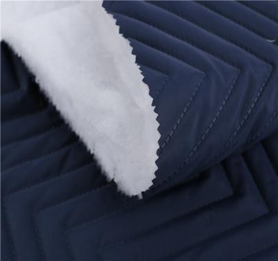 China WUJIANG Anti-static 260gsm 280gsm 300gsm 50D Single Sided Factory Wholesale High Quality 100% Polyester Quilted Jacket Downwear Fabrics for sale