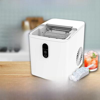 China Commercial Outdoor household ice making capacity of ice maker15kg9Piece/Times6-8Split ice fast portable movable for sale