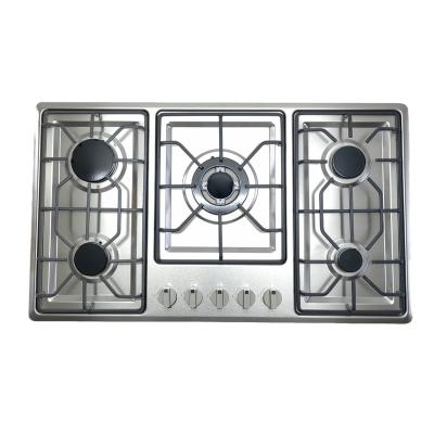 China Hotel Hot selling five-eye fierce fire gas stove household desktop gas stove for sale