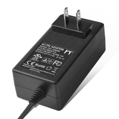 China EU US AC Wall Plug To DC 5V 6V 9V 12V 15V 16V 18V Switch DC Power Adapter 500mA 1A 1.2A 1.5A 2A 2.5A 3A Power Adapter Supply YHY- 19V for sale