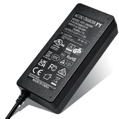 China Universal Charging 12.6v 5a Lithium Laptop Power Charger 12.6V5A 12.6 Volt Power Supply Li-ion Battery Charger for sale