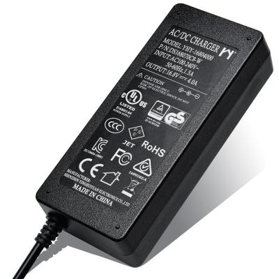 China AC/DC Power AC Adapter 16.8v Lithium Ion Battery Charger DC Power Supply 4a 5a 5.36a 6a 10a YHY-160YYYYY for sale