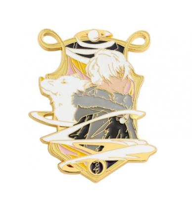 China Cosplay To Your Eternity Cartoon Design Alloy Brooch Pin Cosplay Cartoon Alloy Anime Brooch & Japanese Pin for sale